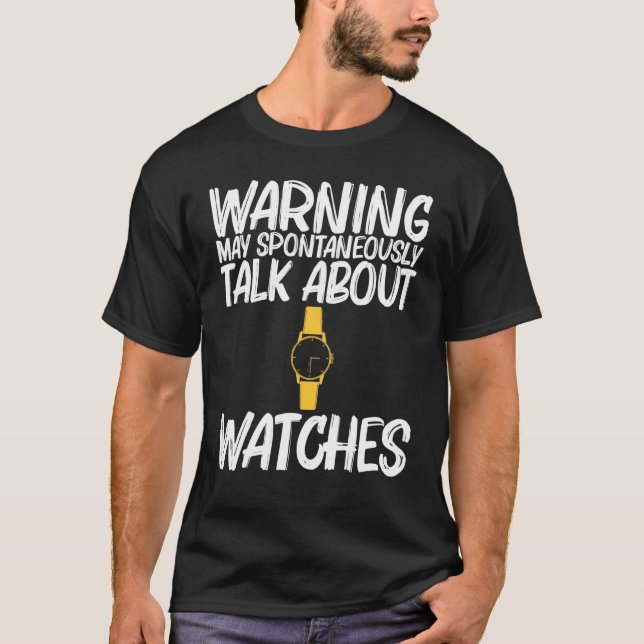 T-shirt Cool Watch Collector Art For Men Women Collections (Devant)