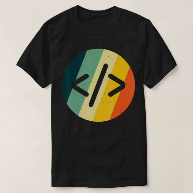 T-shirt Cool Web Developer Art For Men Women Programme HTM (Design devant)