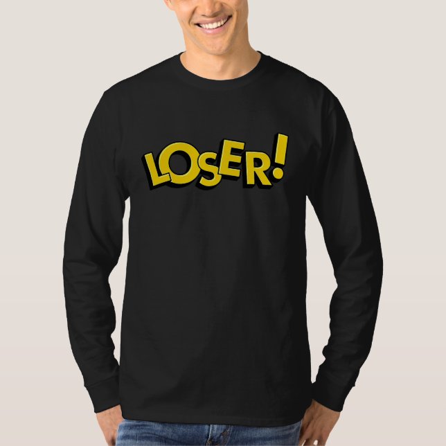 T-shirt Cool What a Loser Outfit Illustration Fashion Grap (Devant)