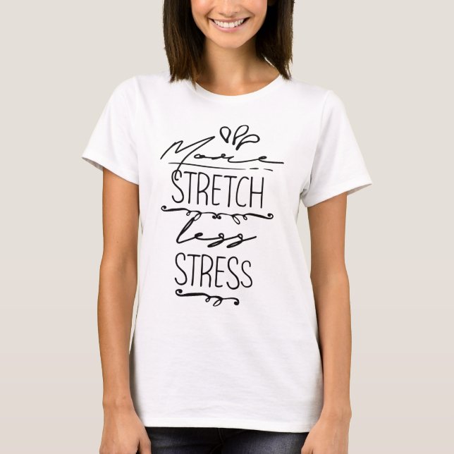 T-shirt Cool Yoga (Devant)