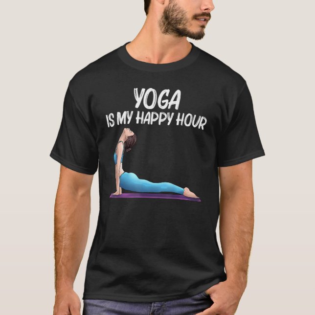 T-shirt Cool Yoga For Men Women Yogi Physical Exercise The (Devant)