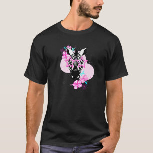T-shirt Cool Zebra Fuuny Hipster Zebra Animaux Coeur rose