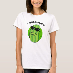 T-shirt Coolcumber Fundy Veggie Cucumber Pun