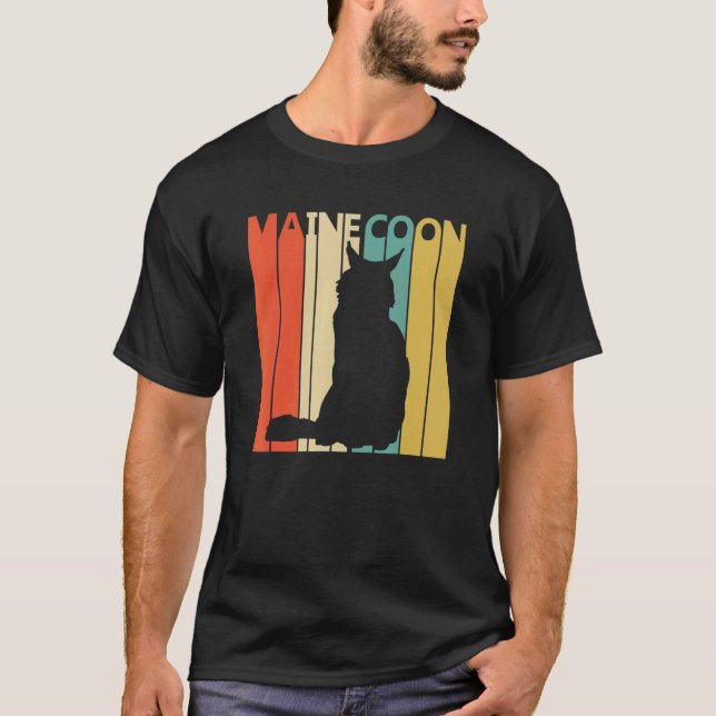 T-shirt Coon Cat (Devant)