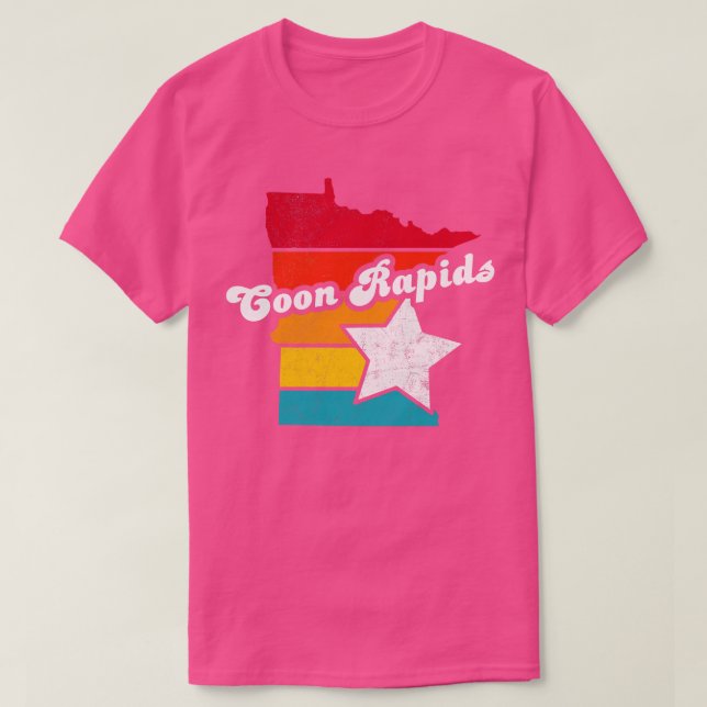 T-shirt Coon Rapids Minnesota Souvenir Vintage (Design devant)