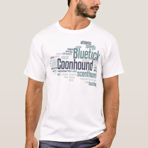 T-shirt Coonhound de Bluetick