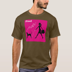 T-shirt Coonhound de marcheur de Treeing