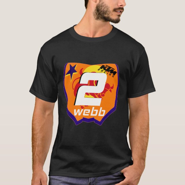 T-shirt Cooper Webb SX MX Champion de Motocross Pro (Devant)