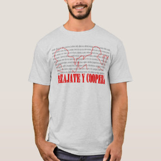 T-shirt coopera du relajate y