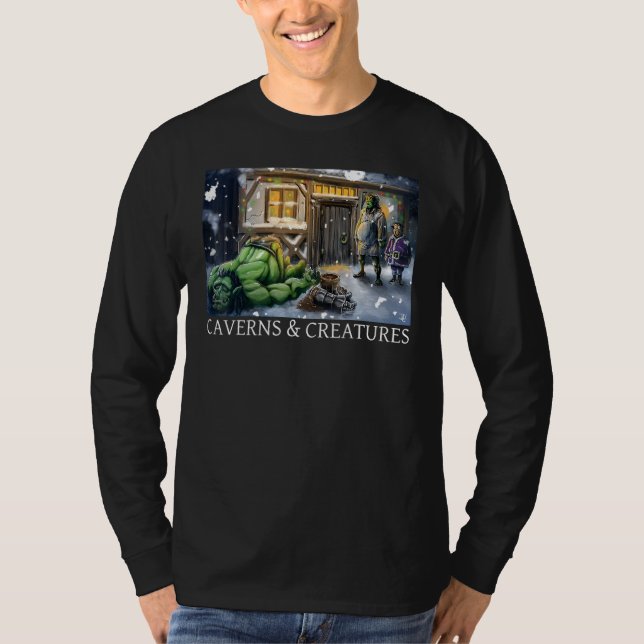 T-shirt Coopers Noël Carol Caverns Créatures (Devant)