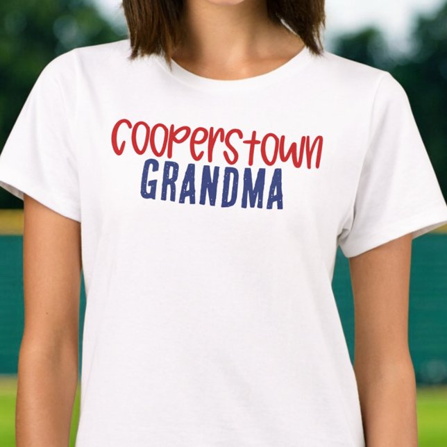 T-shirt Cooperstown Grandma Nana Baseball Tournament  (Créateur téléchargé)