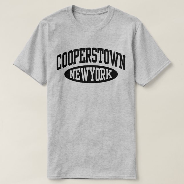 T-shirt Cooperstown New York (Design devant)