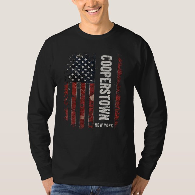 T-shirt Cooperstown New York (Devant)