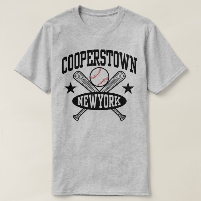T-shirt Cooperstown New York (Design devant)