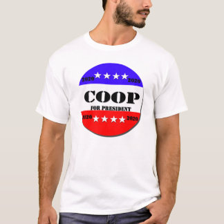 T-shirt CoopForPresident