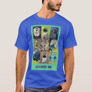 T-shirt Coopup birds a collection 9 différents types de