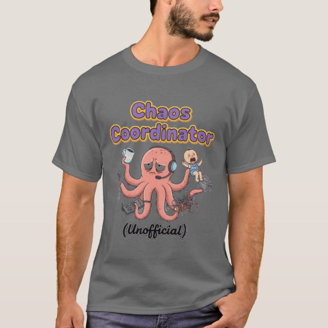 T-Shirt Coordinateur de Chaos (Devant)
