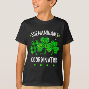 T-shirt coordinateur de farces professeur drôle St Patrick