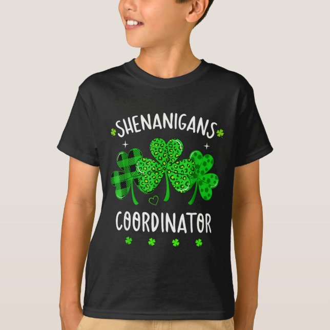 T-shirt coordinateur de farces professeur drôle St Patrick (Devant)