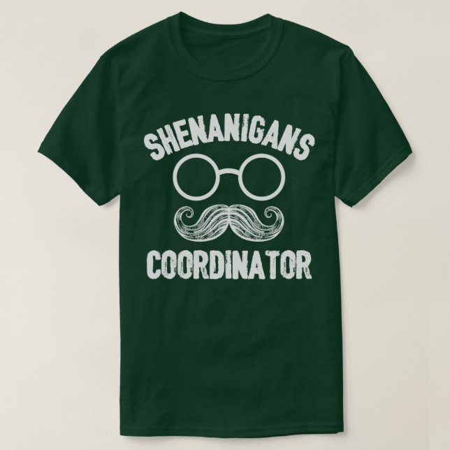 T-shirt Coordinateur de Shenanigans (Design devant)