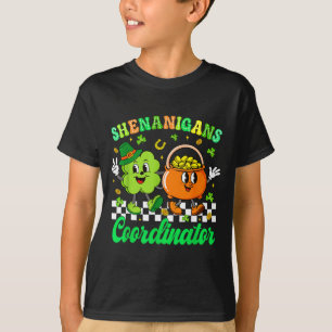 T-shirt Coordinateur de Shenanigans Professeur Shamrock St