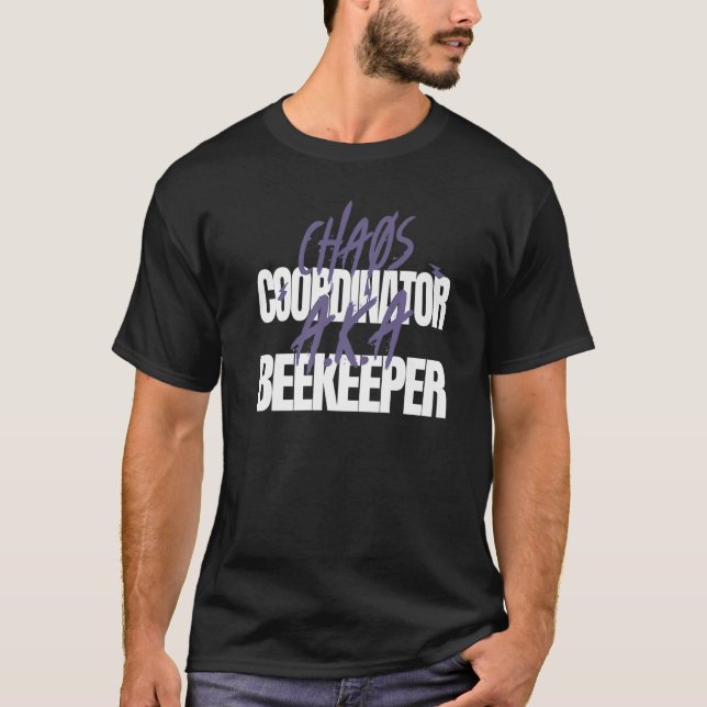 T-shirt Coordinateur du Chaos A.K.A. Beekeeper Premium (Devant)