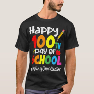 T-shirt Coordonnateur Des Essais Joyeux 100E Jour De L'Éco