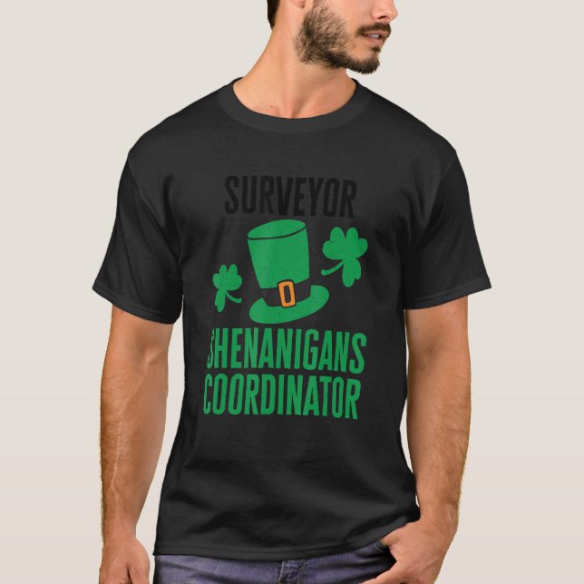 T-shirt Coordonnateur des frasques de la Saint-Patrick de  (Devant)