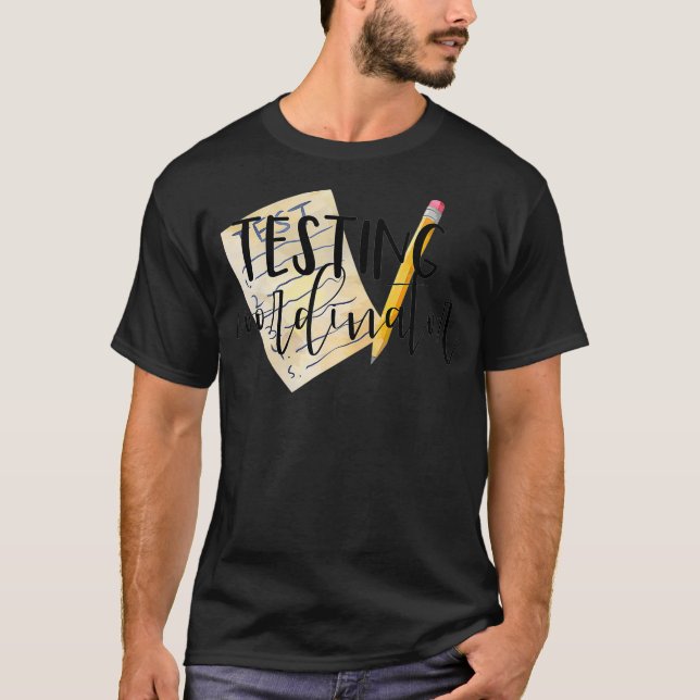 T-shirt Coordonnateur des tests scolaires Enseignant Ensei (Devant)