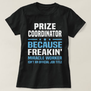 T-shirt Coordonnateur du prix