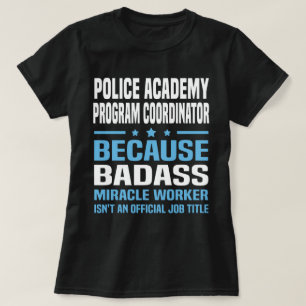 T-shirt Coordonnateur du programme de l'Académie de police