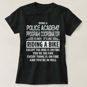 T-shirt Coordonnateur du programme de l'Académie de police