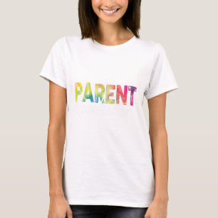 T-shirt Coordonnateur parental Tie Dye Back To School Appr