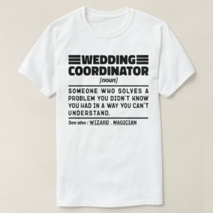 T-shirt Coordonnatrice mariage Noun Conseillère nuptiale F