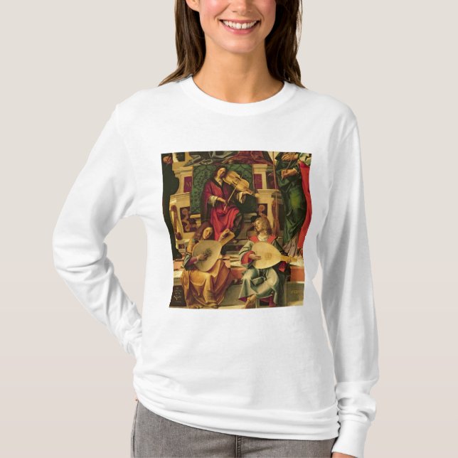 T-shirt Coordonnée des musiciens d'ange (Devant)