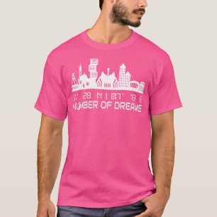 T-shirt Coordonnées GPS Ville De Bochum Skyline Dream City