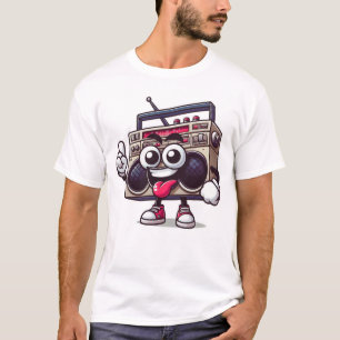 T-shirt Copain Boombox Dessin Animé