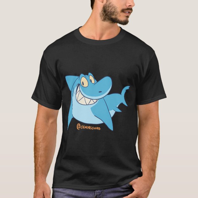 T-shirt Copain de requin (Devant)