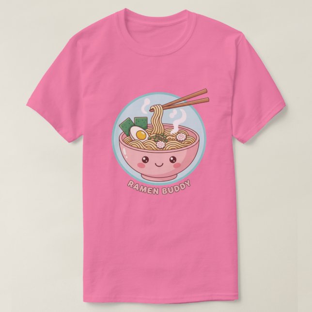 T-shirt Copain Ramen Kawaii (Design devant)