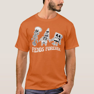 T-shirt Copain squelette pour toujours de Bob l'éponge