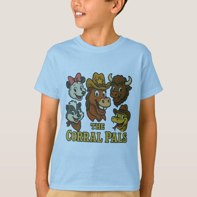 T-shirt Copains de Corral officiels  (Devant)