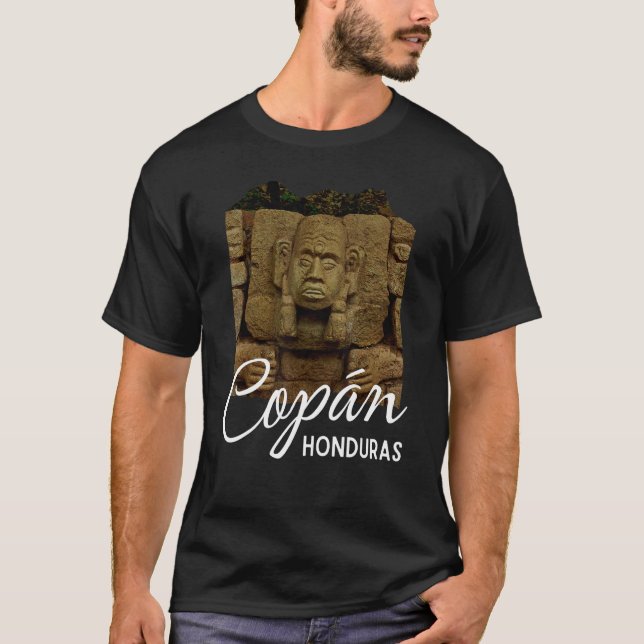 T-shirt Copan Ruins Mayan Ruins Roatan Honduras Souvenir (Devant)
