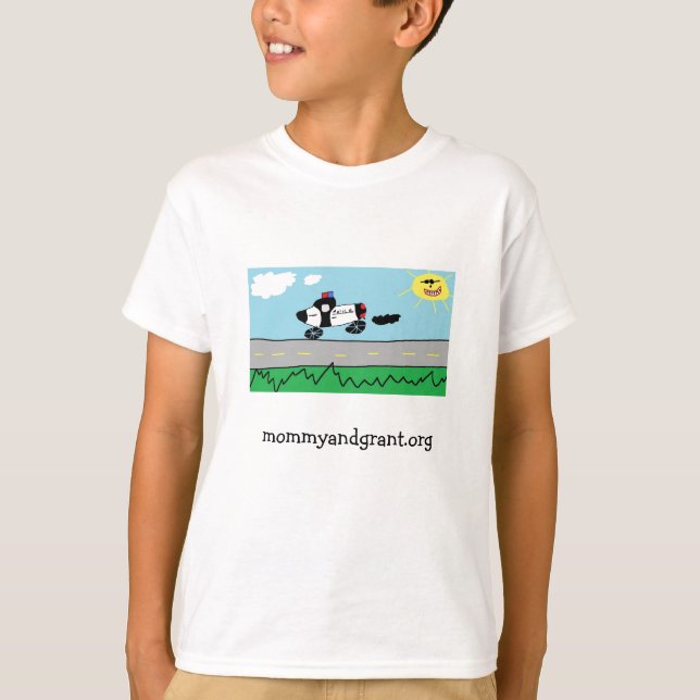 T-shirt COPCAR par Madi et Grant (Devant)