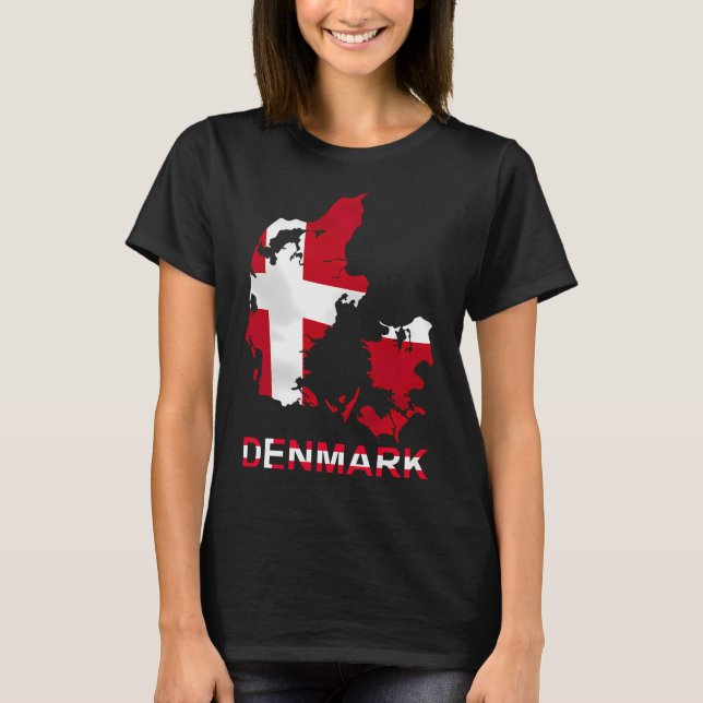 T-shirt Copenhague  Danemark (Devant)