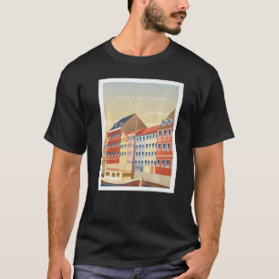 T-shirt Copenhague Danemark Nyhavn Port Tourisme Voyage So