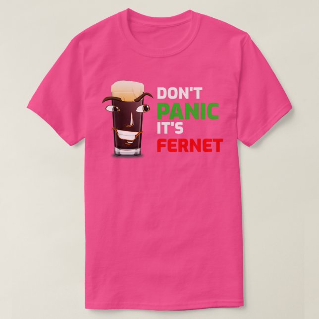 T-shirt Copia de Dont panique son Fernet (Design devant)