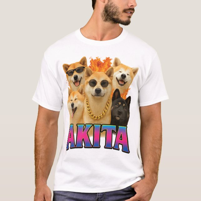 T-shirt Copie Akita (Devant)