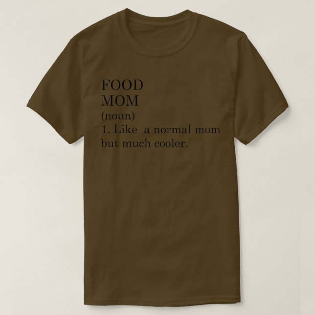 T-shirt Copie ALIMENTAIRE (Design devant)