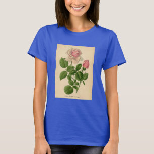 T-shirt Copie botanique - rose de thé