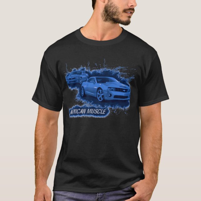 T-shirt copie chevy de copie de Camaro bam (Devant)